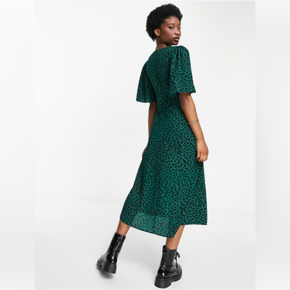 ASOS Design angle sleeve midi dress